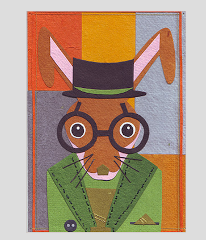 note cards, Gentleman Hare